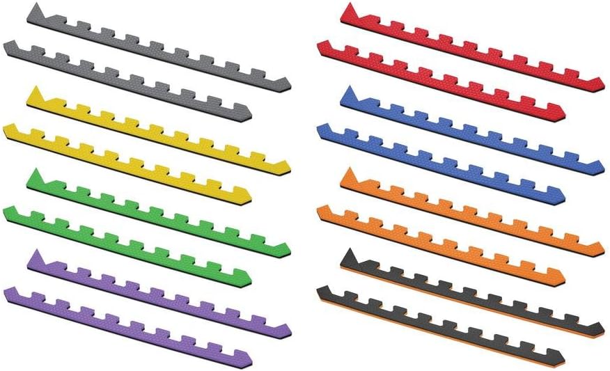 Norsk Dual-Sided Reversible 1/2" Foam Exercise Mats for Home Gym - Interlocking EVA Foam Tiles