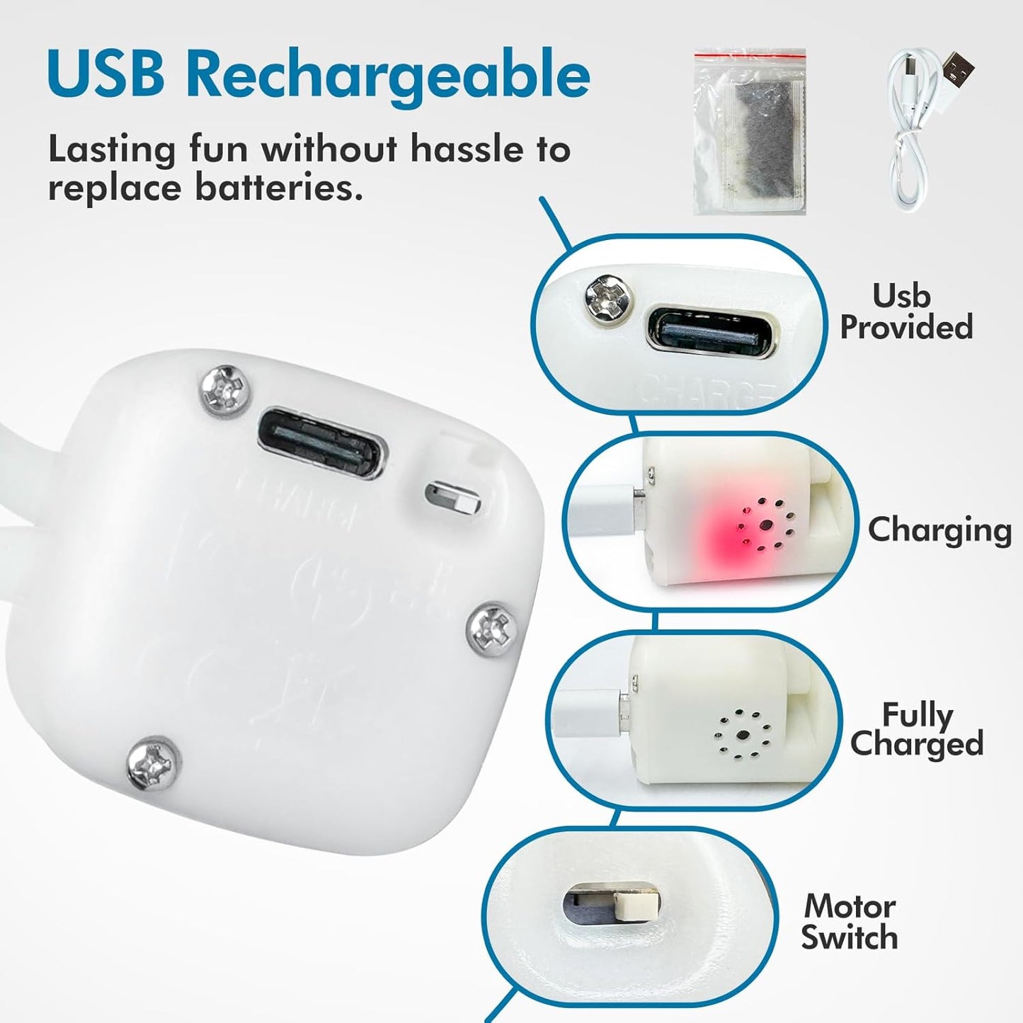 Vannon Cat Toys Flapping Bird(Cannot Fly), Rechargeable Touch Activated Kitten Toy Interactive Cat Exercise Toys with Catnip and Feather for Indoor Cat - Red