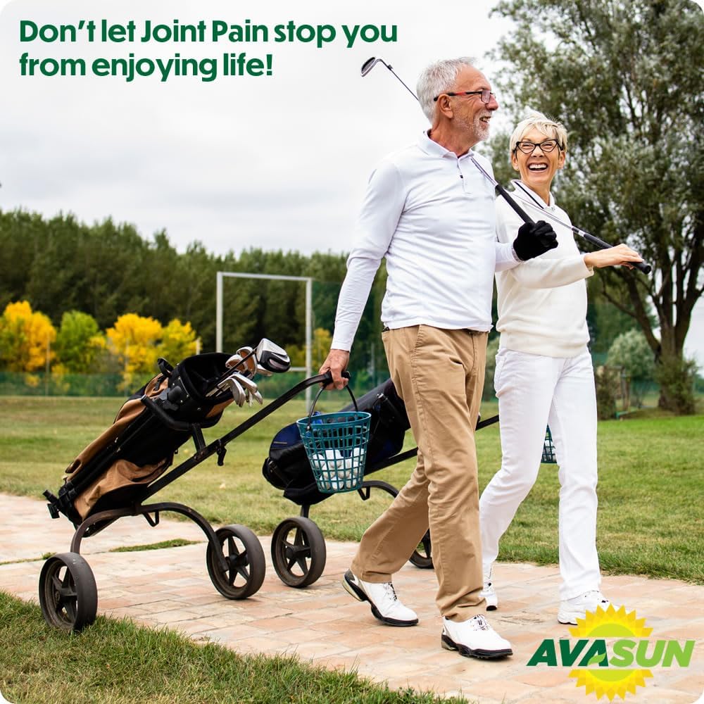 Joint Health Support Supplement, Backed by Science, Avocado Soy Unsaponifiable, 300Mg ASU, Plant Based, Dairy Free, Gluten Free, Non-GMO, 60 Daily Capsules per Bottle (6 Month Supply)