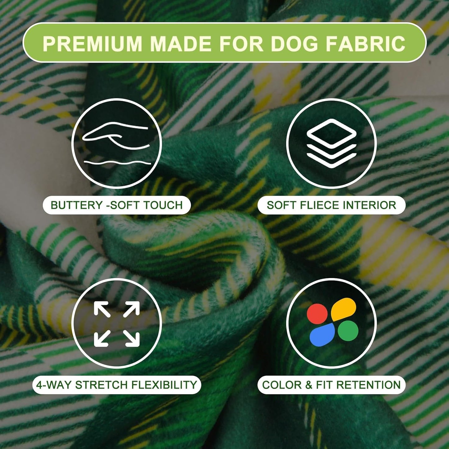 BEAUTYZOO Dog Hoodie Sweaters for Small Medium Large Size Dogs Girls Boys- Premium Quality, Ultra Soft, Superior Comfort Fit, Fleece Lined Hooded Sweatshirt- Cold Weather Pet Clothes Winter Coat,Plaid