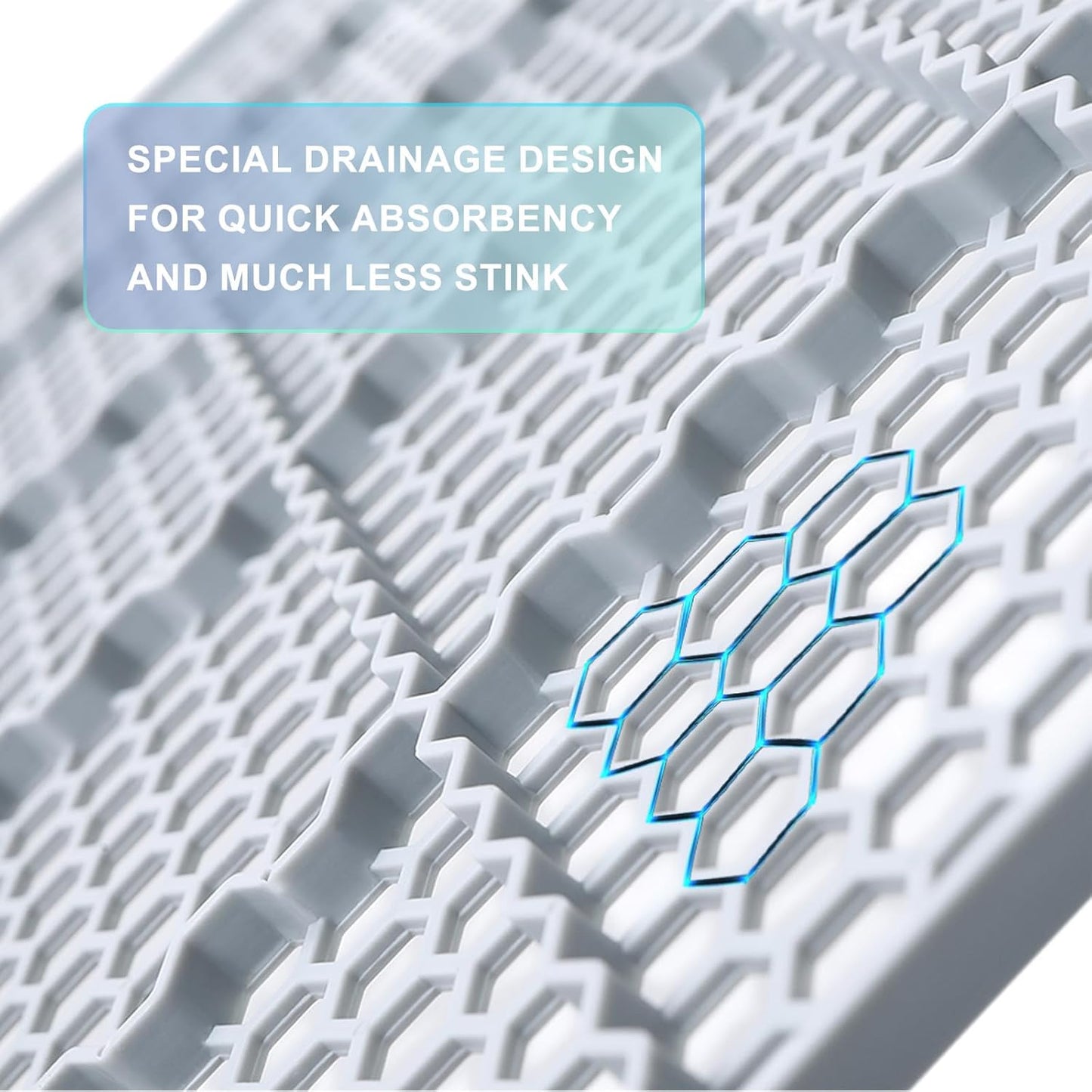 Dog Grass Pad with Tray Extra Large 45”×34”, Dog Potty with Ultra-Absorbent Artificial Grass for Dogs with Hemmed Edge, Pee Pads for Dogs, Realistic, Odor Free Litter Box for Balcony