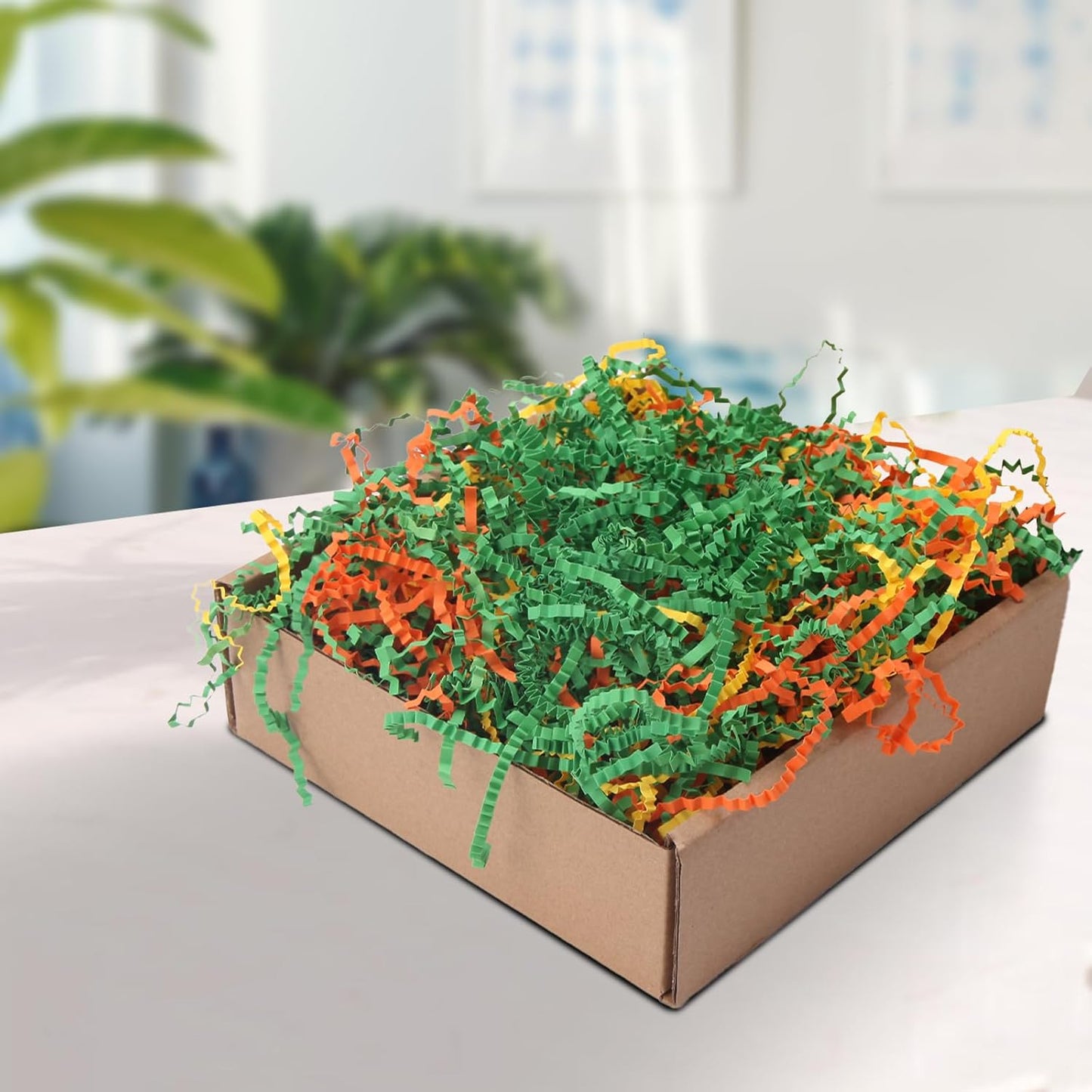 Kyouki Crinkle Paper Bird Toys, for Small Parrots, Parakeets, Cockatiels, Lovebirds, Conures, Budgies, Finches, Canaries ā Fun Chewable & Shreddable Toy with Colorful Crinkle (Wrinkled Paper)