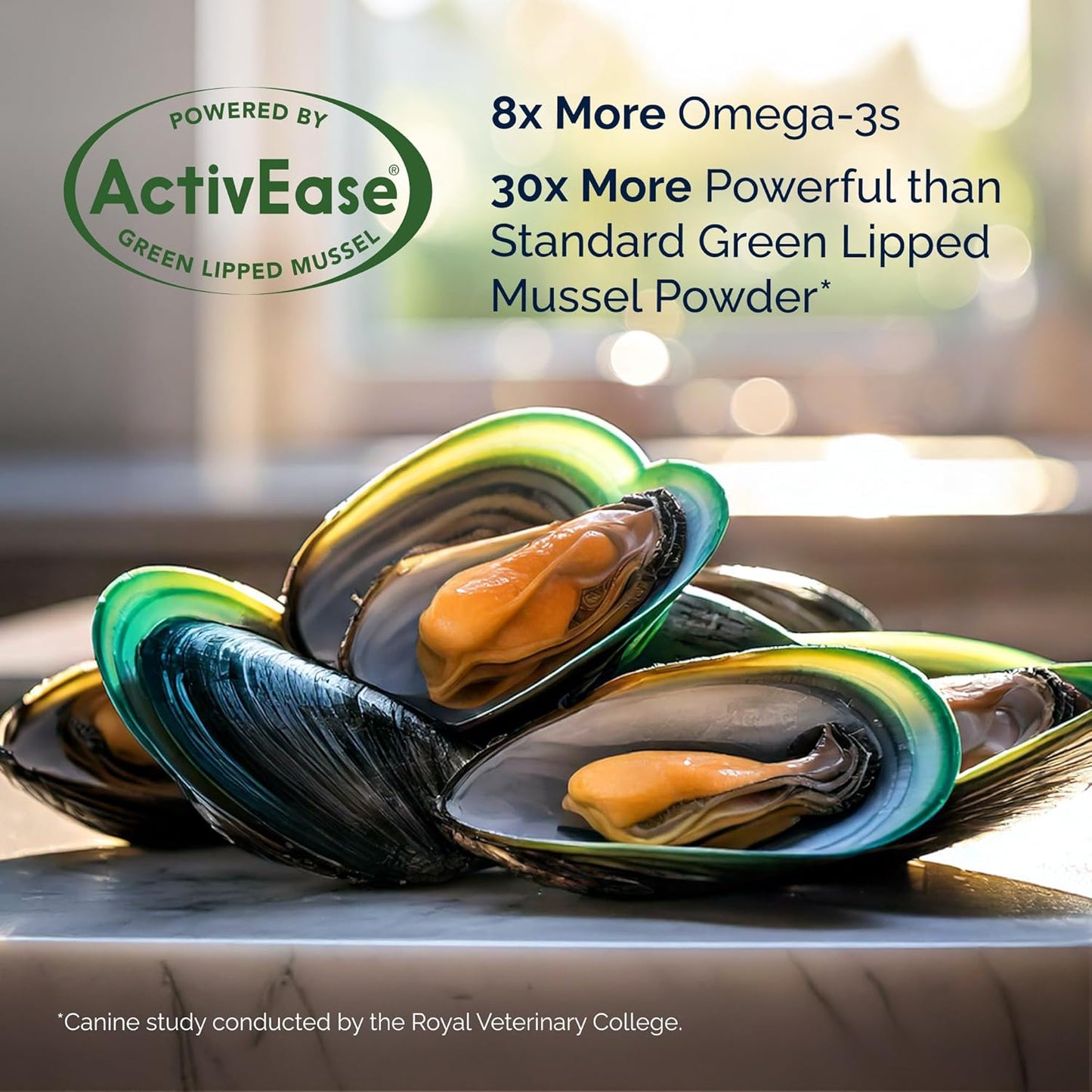 YuMOVE Hip & Joint Supplement for Dogs - With Glucosamine Chondroiton, Green Lipped Mussel , Hyaluronic Acid, and Omega 3 Joint Supplement for Stiffness and Mobility - 60 Chews (Small/Medium Dogs)