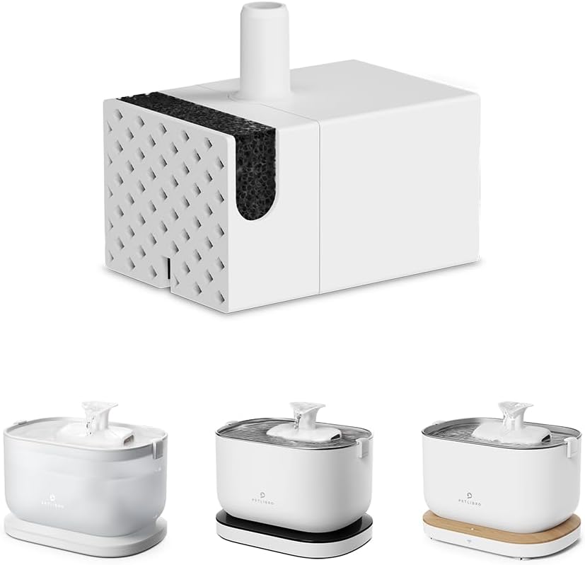 PETLIBRO Replacement Wireless Pump for Cat Water Fountain PLWF005/PLWF115/PLWF105, Cleaning, Super Quiet Pump for Pet Water Fountain Dog Dispenser