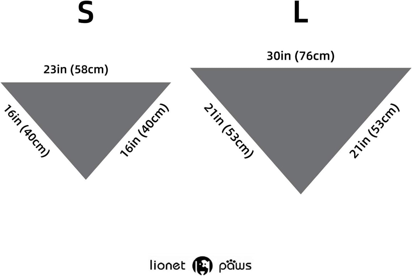 Lionet Paws Halloween Dog Bandana,Fabric Dogs Kerchief for Small Medium Large Dogs,Dog Cotton Triangle Bibs Scarf for Girl Boy