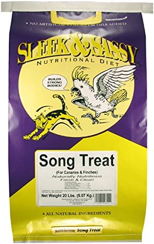 SLEEK & SASSY Song Bird Treat for Finches and Canaries (20 lbs.)