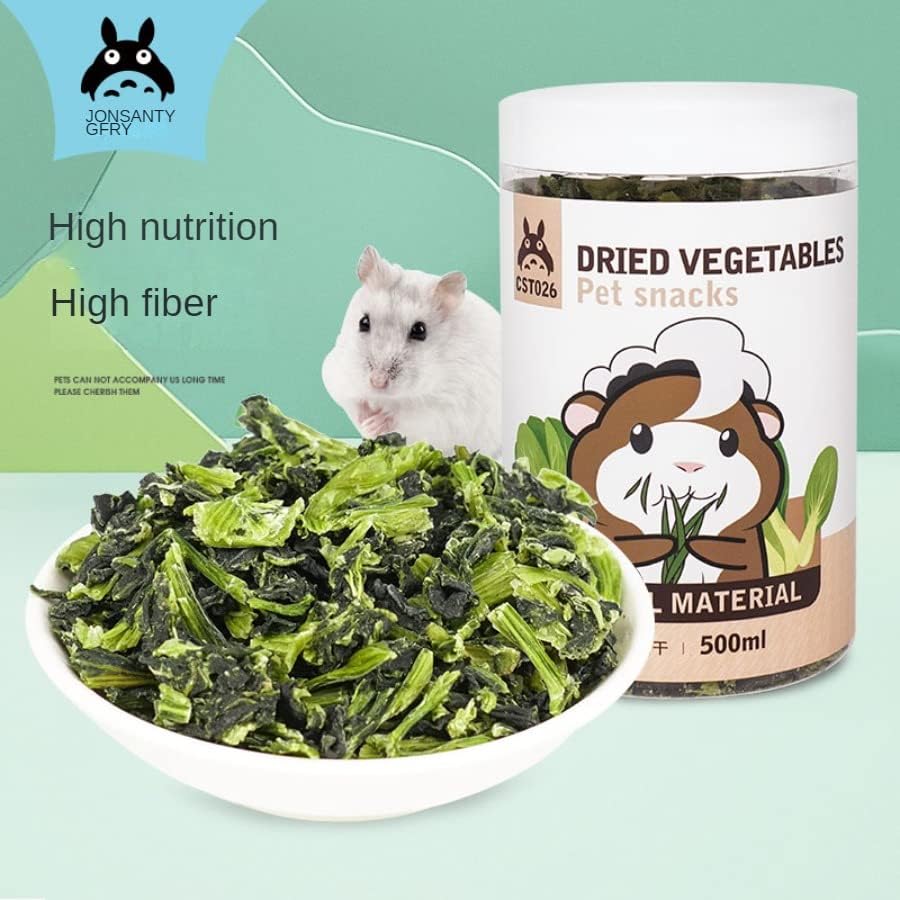 Hamster Food Dried Vegetables for Small Rodents Pet Snacks