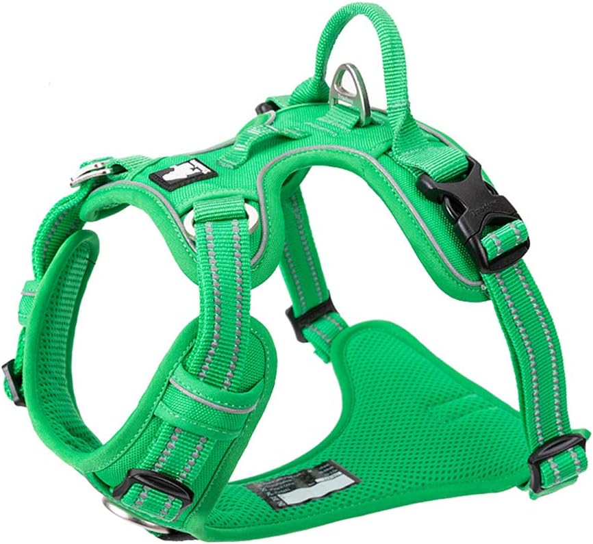 TRUE LOVE Truelove Dog Harness No Pull Nylon Reflective Pet Harness Adjustable Comfortable Control Step-in Brilliant Colors TLH56512
