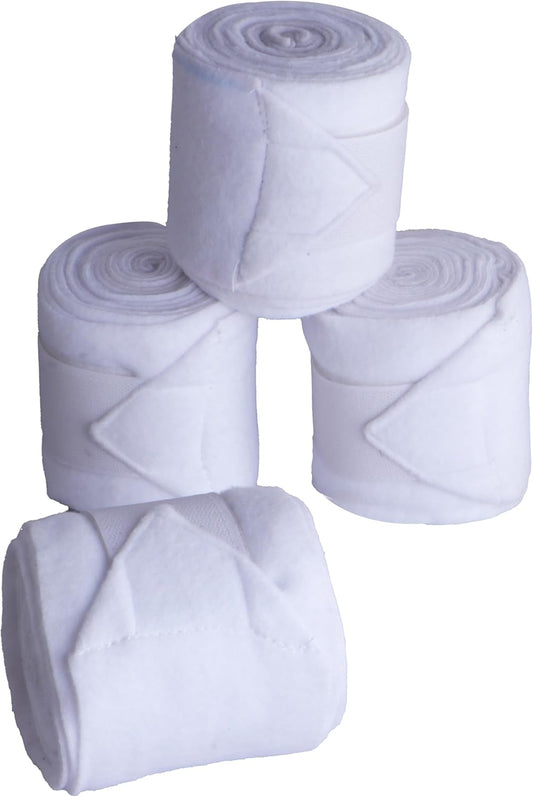 Horse Leg Bandage/Horse Leg wrap (Set of 4) Red, Blue, Navy Blue, Black, Pink, and White (White)