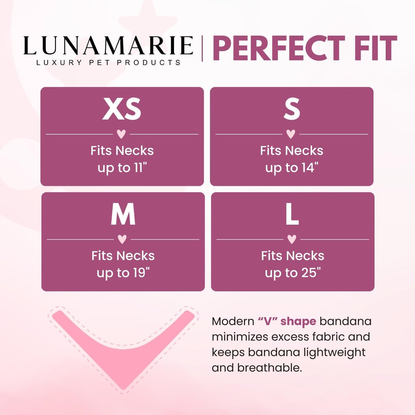 LunaMarie - Luxury Pet Birthday Bandanas -Premium & Silky Poly Fabric | 100% Handmade | Custom Shape Dual Layered (Jennifer, X-Small)