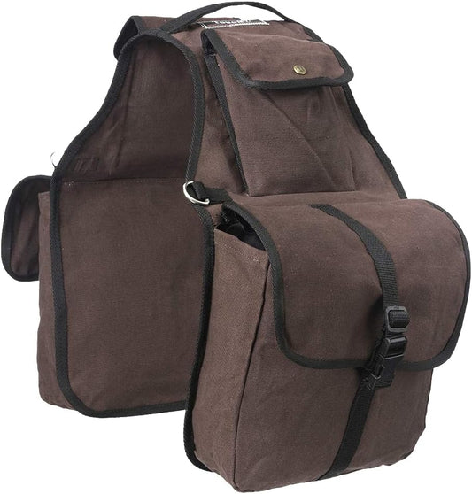 Tough 1 Canvas Saddle Bag for Horses