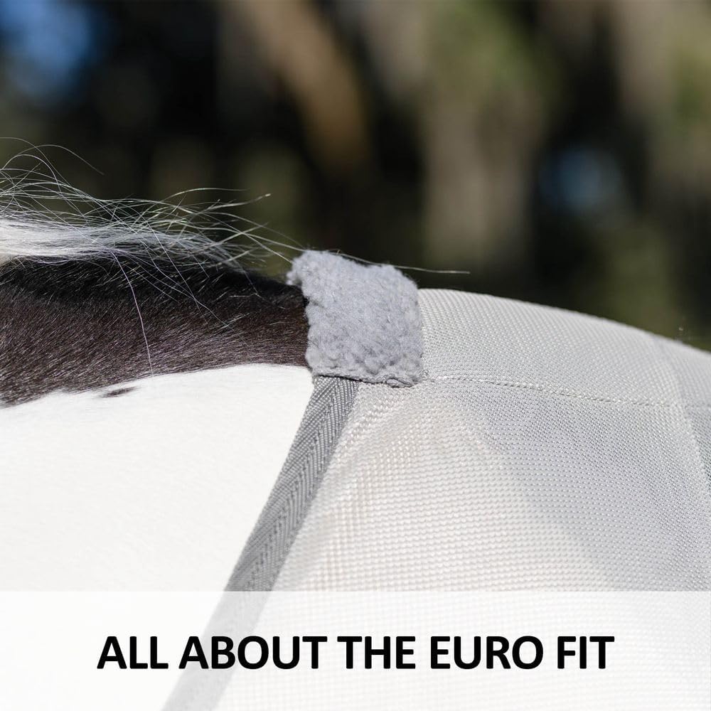 Schneiders Soft Interlock Mesh II Horse Fly Sheets | Superior UV & Insect Protection | Versatile Euro Fit Option | Reflective Safety Design