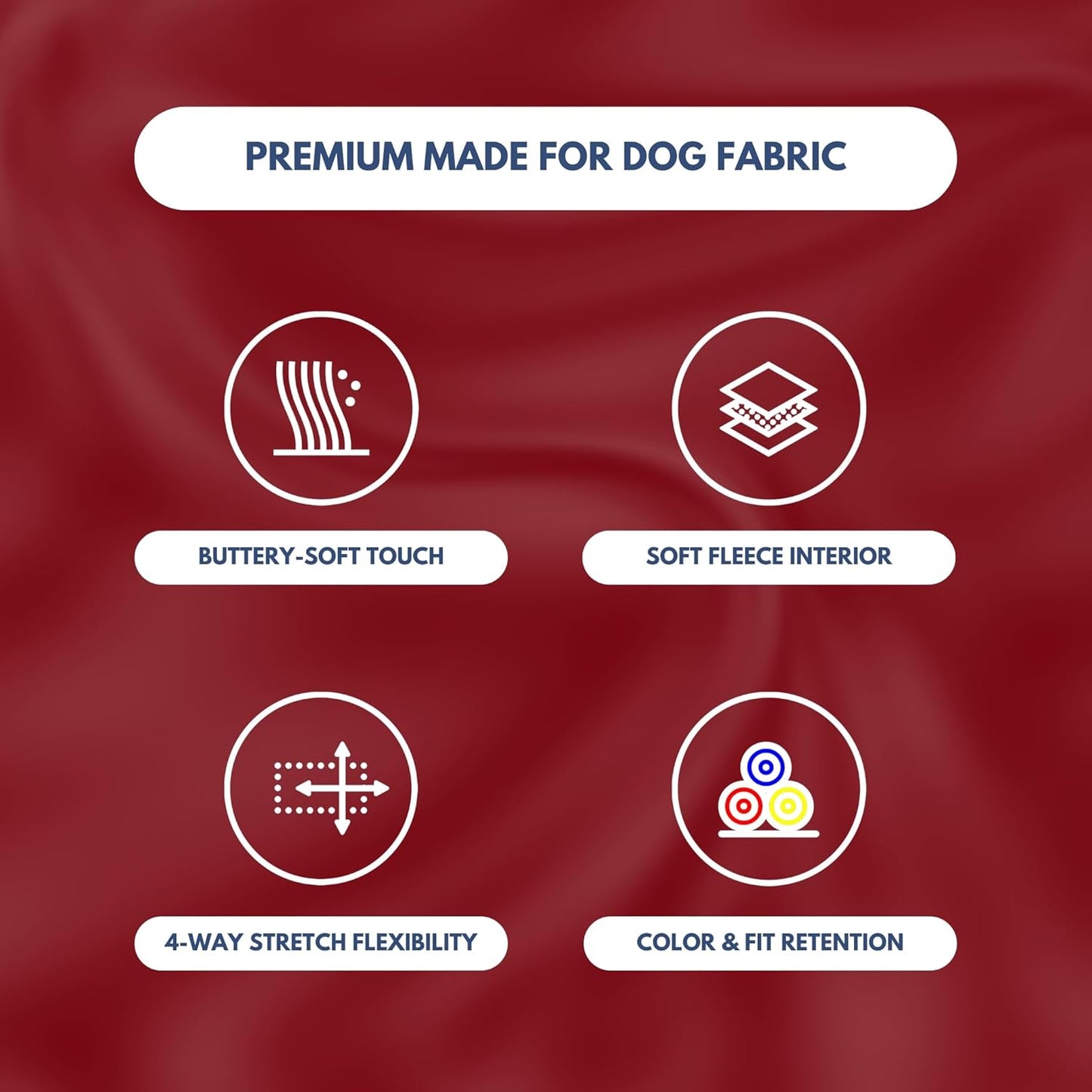 Spark Paws Dog Hoodie – Premium Dog Sweater for Small, Medium, and Large Dogs | Warm Outfits for French Bulldogs, Pitbull, Puppy, Winter Jacket Alternative - Burgundy - 3XL