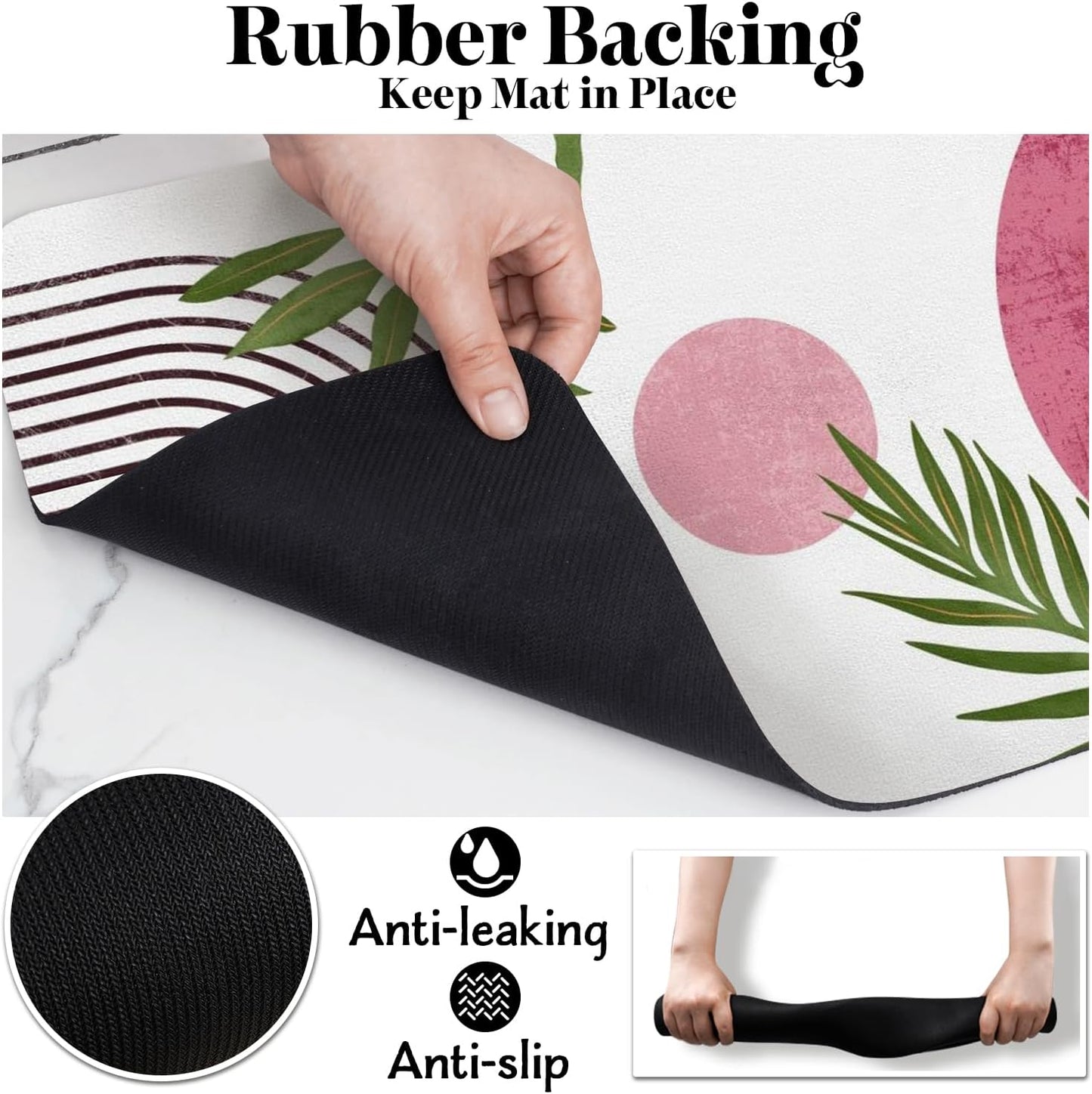 Dog Food Mats for Floors, Absorbent Dog Bowl Mat for Food and Water Dispenser Mat, Quick Dry Cat Food Mat Pet Supplies