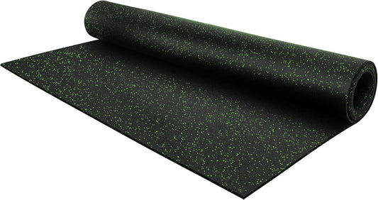 Flooring Inc's 1/4" Thick Tough Rubber Flooring Roll | Flexible Recycled Rubber Floor Mats for Home Gym | Heavy Duty Rubber Mat for Home Gyms, Sheds, Horse Stall Mat or Trailer