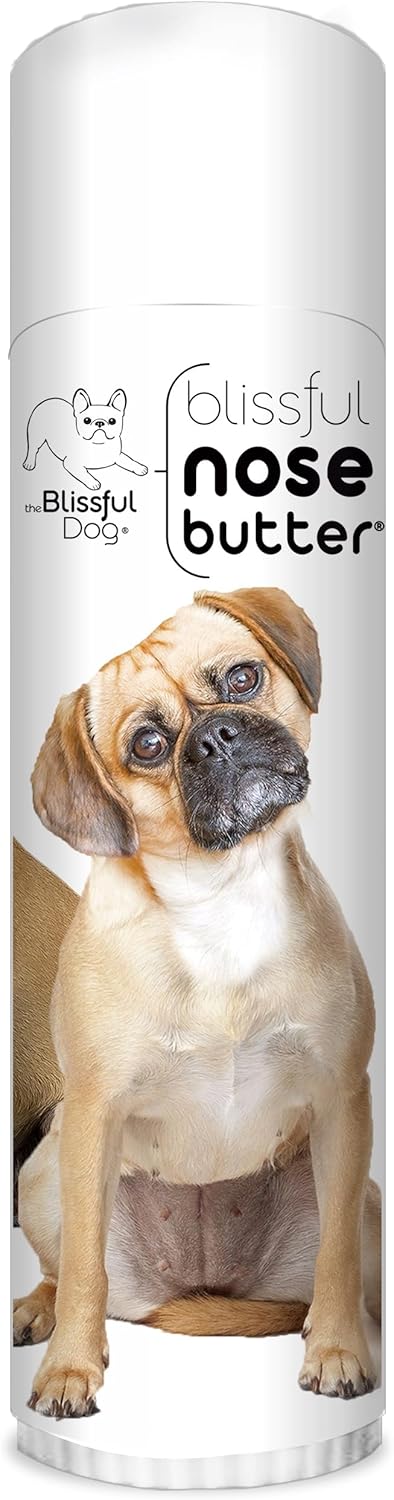 The Blissful Dog Puggle Unscented Nose Butter - Dog Nose Butter, 0.50 Ounce,UNSC-50OZ-PUGGLE