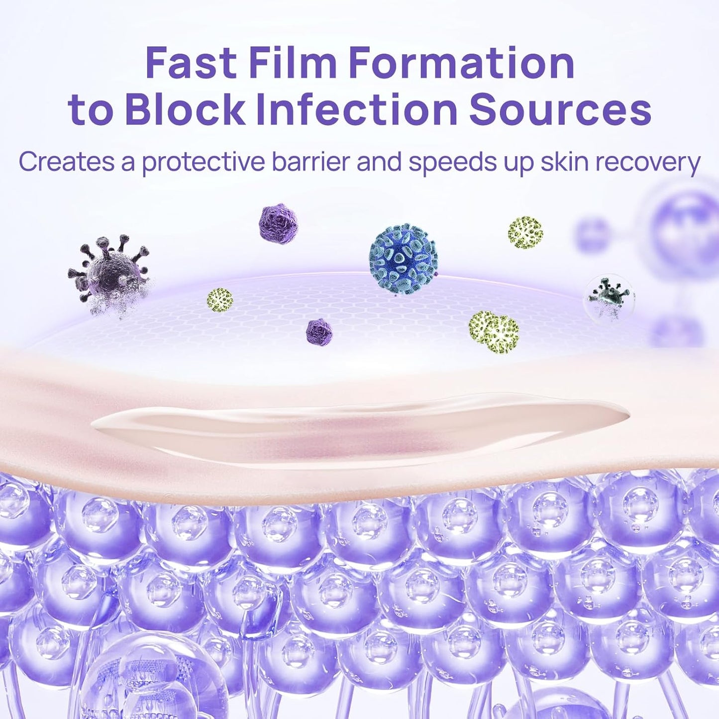 HICC PET Dog Wound Care Hydro Gel, Heals Wounds, Soothes Inflammation, Prevents Infection, Treats Bites, Scratches & Skin Ulcers, Cat Wound Care Solution, Horses First Aid Kits, 3.4 Ounces