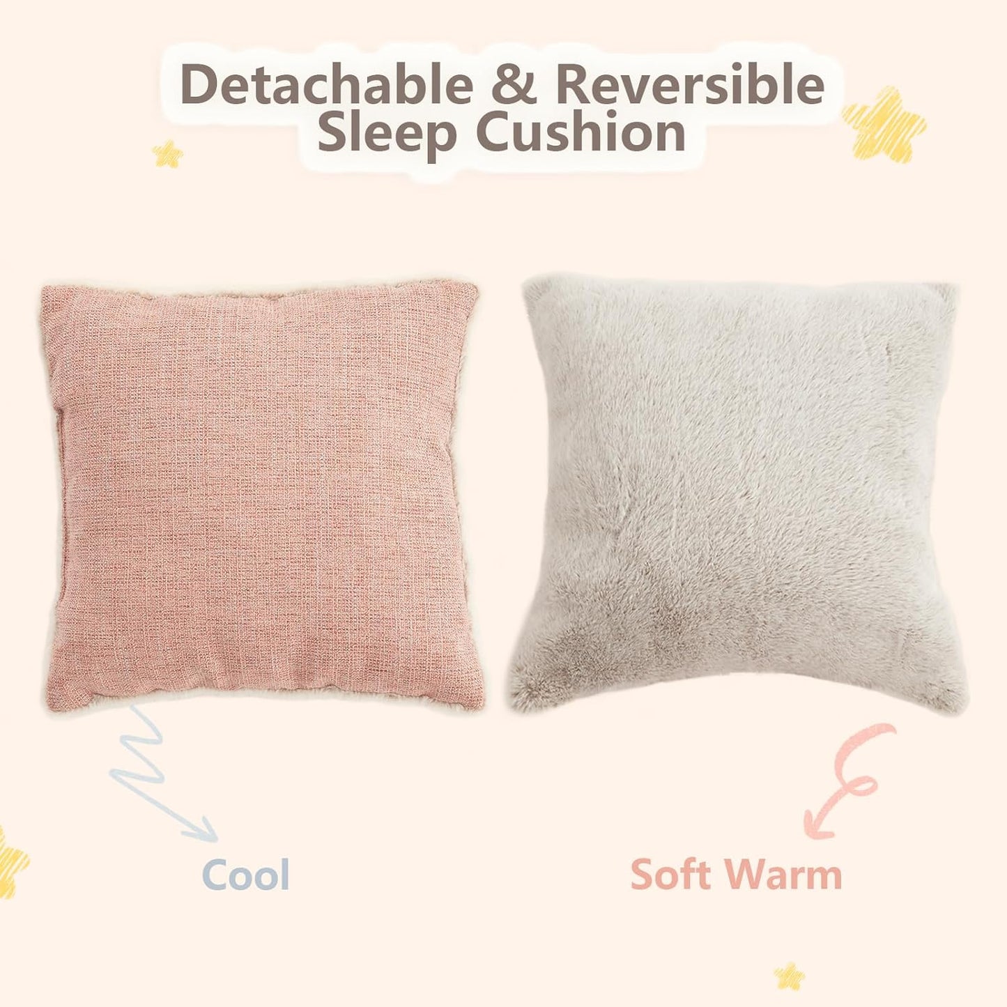 Cat Bed for Indoor Cats - Cat Cave Cat House Cats Tent with Removable Washable Cushioned Pillow, Soft and Self Kitten beds