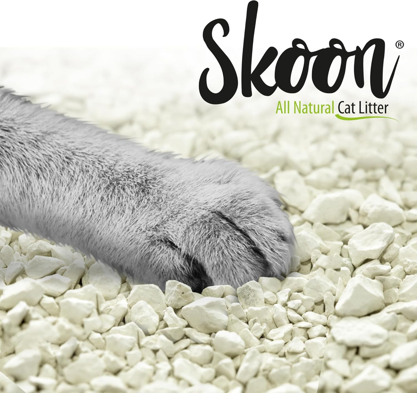 Skoon Cat Litter Pooper Skooper (2 Pack) - Wide Opening, Non-Clumping Litter Box Sifter Removes Solids Without Wasting Pebbles