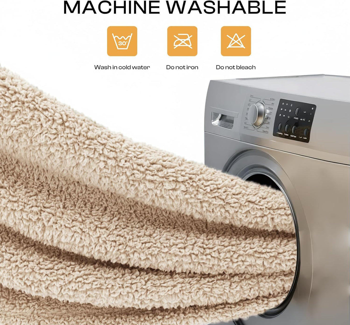 Luciphia 1 Pack 3 Calming Dog Blanket Fluffy Premium Fleece Pet Blankets Soft Sherpa Throw for Dogs Puppy Cat Beige/Pink/HazeBlue Small (23" x16")