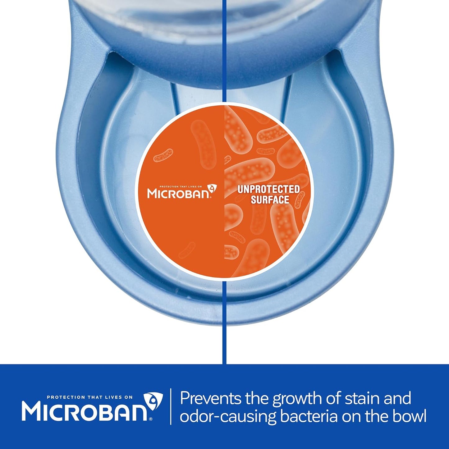 Petmate Replendish Gravity Feeder, 5 lb, Blue, Made in USA