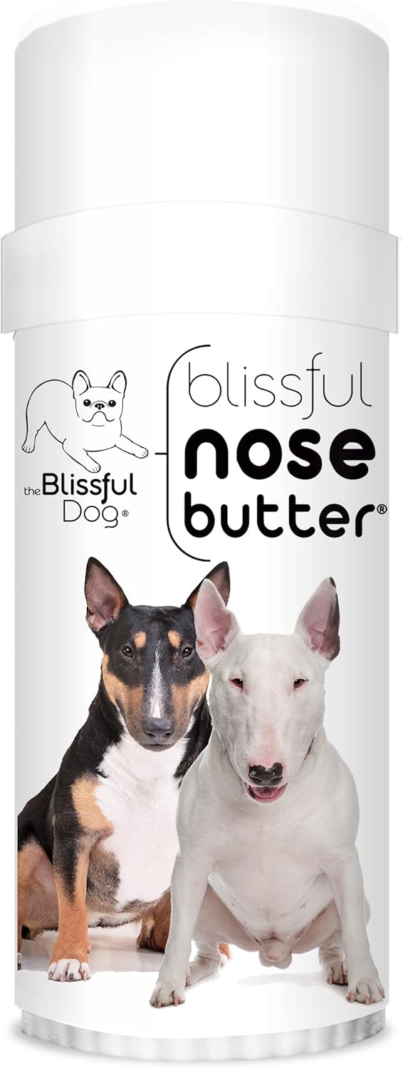 The Blissful Dog Bull Terrier Unscented Nose Butter - Dog Nose Butter, 2 Ounce