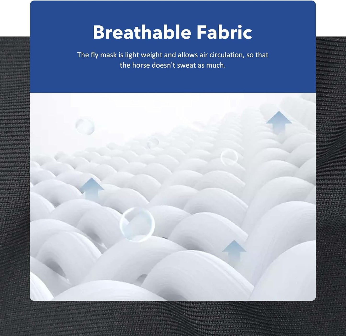 Harrison Howard Super Comfort Stretchy Fitting Horse Fly Mask with UV Protection Soft on Skin with Breathability Pastel Mix Pony