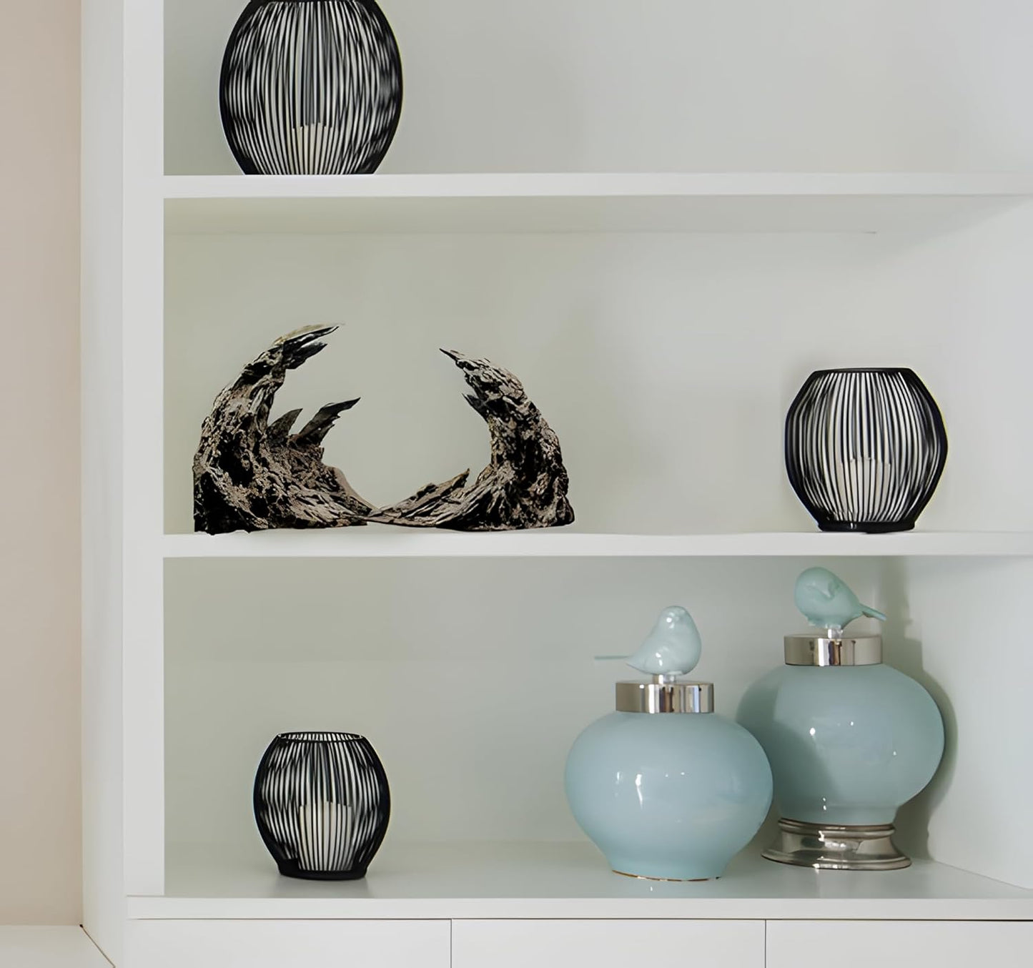 Novelsite Premium Large Sandstone Canyon Rock Formation - Lifelike Aquarium Decor for Fish Tank, 17" x 8.6" x 5" - Enhance Aquatic Landscape with Realistic Natural Look