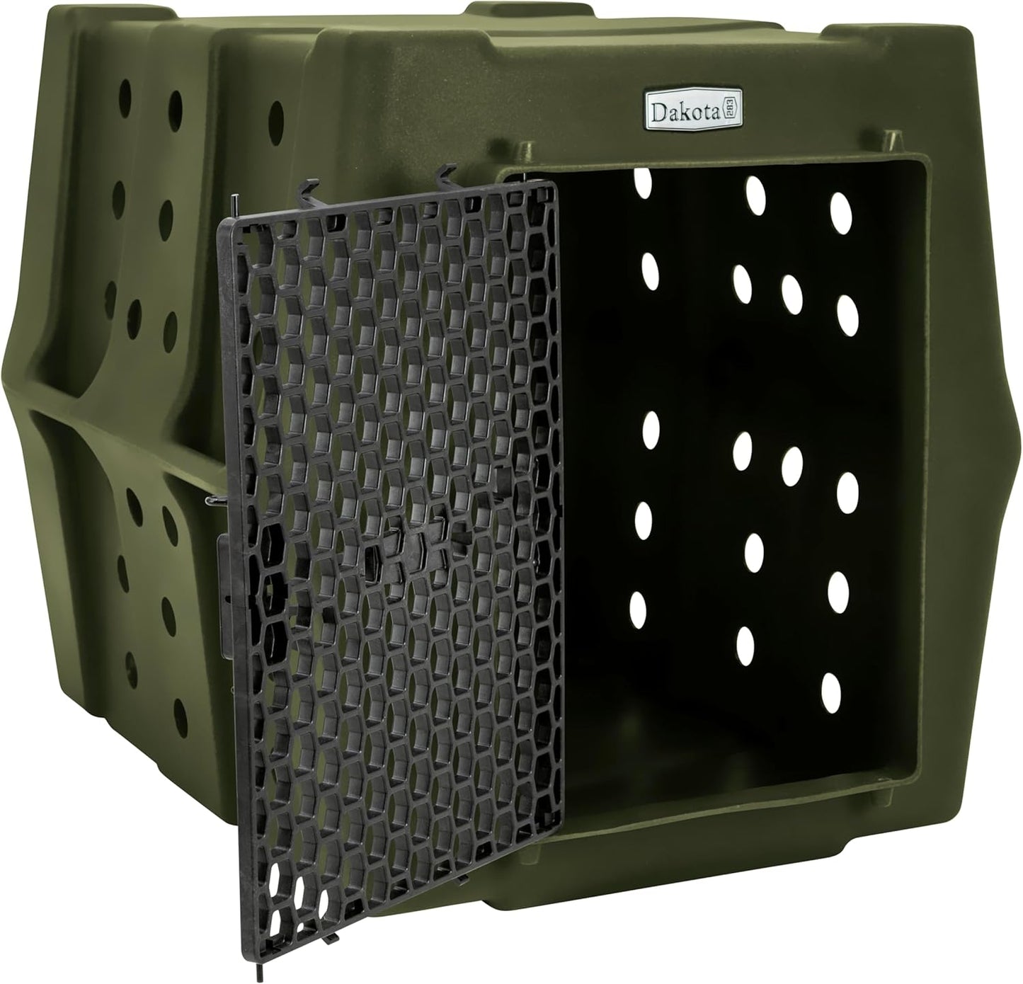 Dakota 283 Crate - Canine Rough and Tough Economy Kennel (Olive, Intermediate)