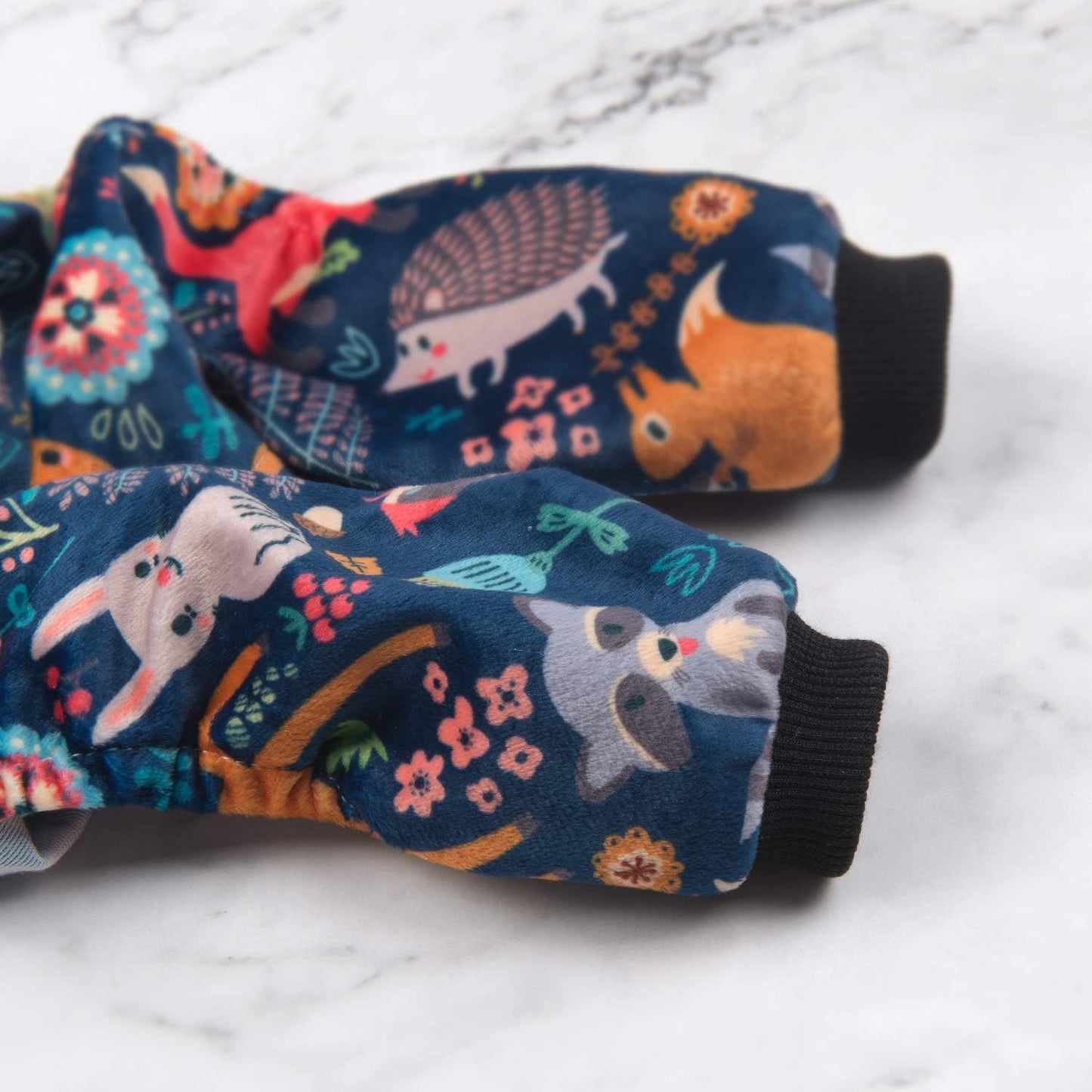 CuteBone Small Dogs Outfit Soft Puppy Onesies Pjs Dog Pajamas Pet Coat Cat Apparel Comfy Doggie Jumpsuit Bodysuit for All Seasons P75XXL