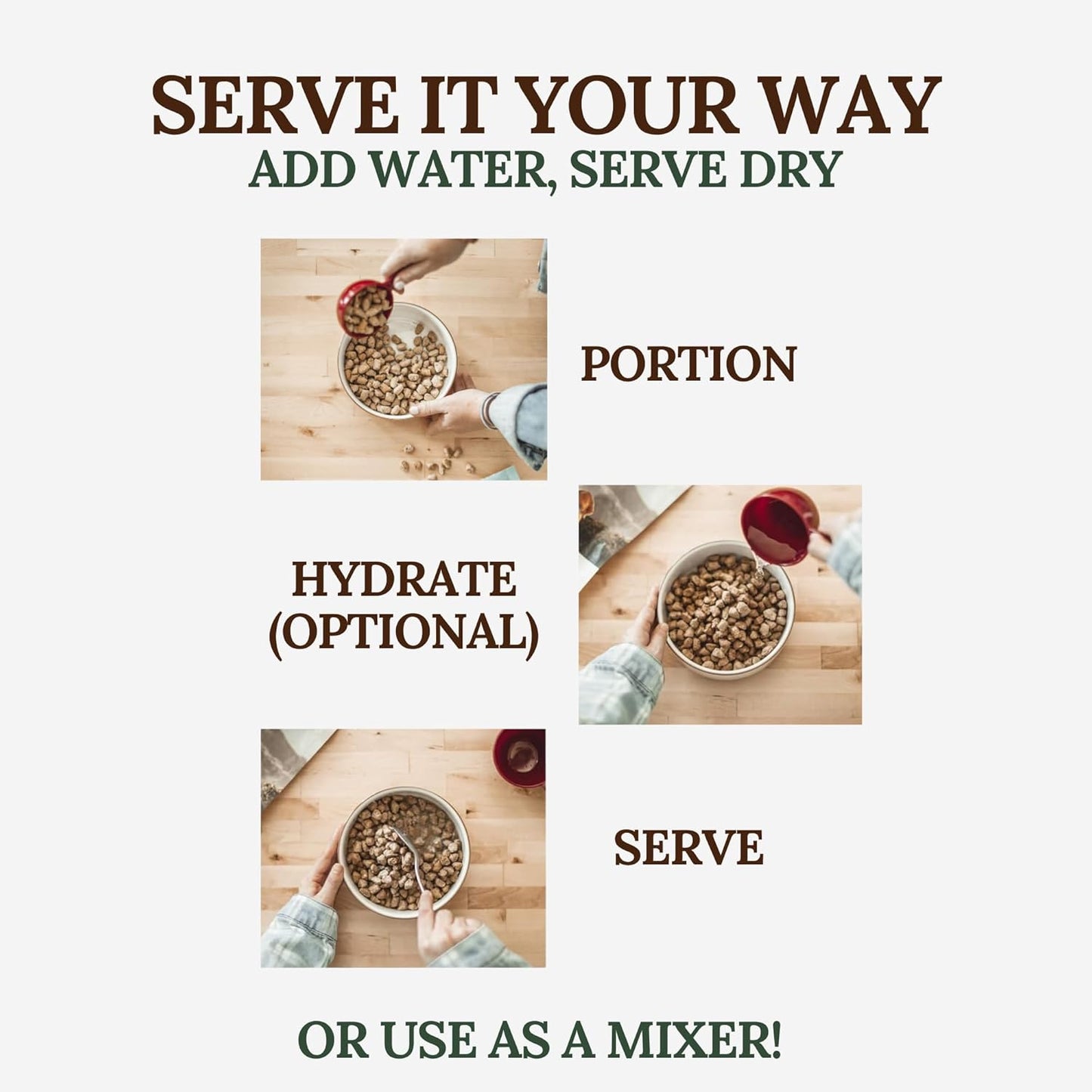 360 Pet Nutrition Freeze-Dried Raw Dog Food – Multi-Protein with Beef, Chicken, Fish, Liver & Organs, High Protein, Omega-3s, Fruits, Veggies & Superfoods, Grain-Free, No Fillers, 3 lb – Made in USA