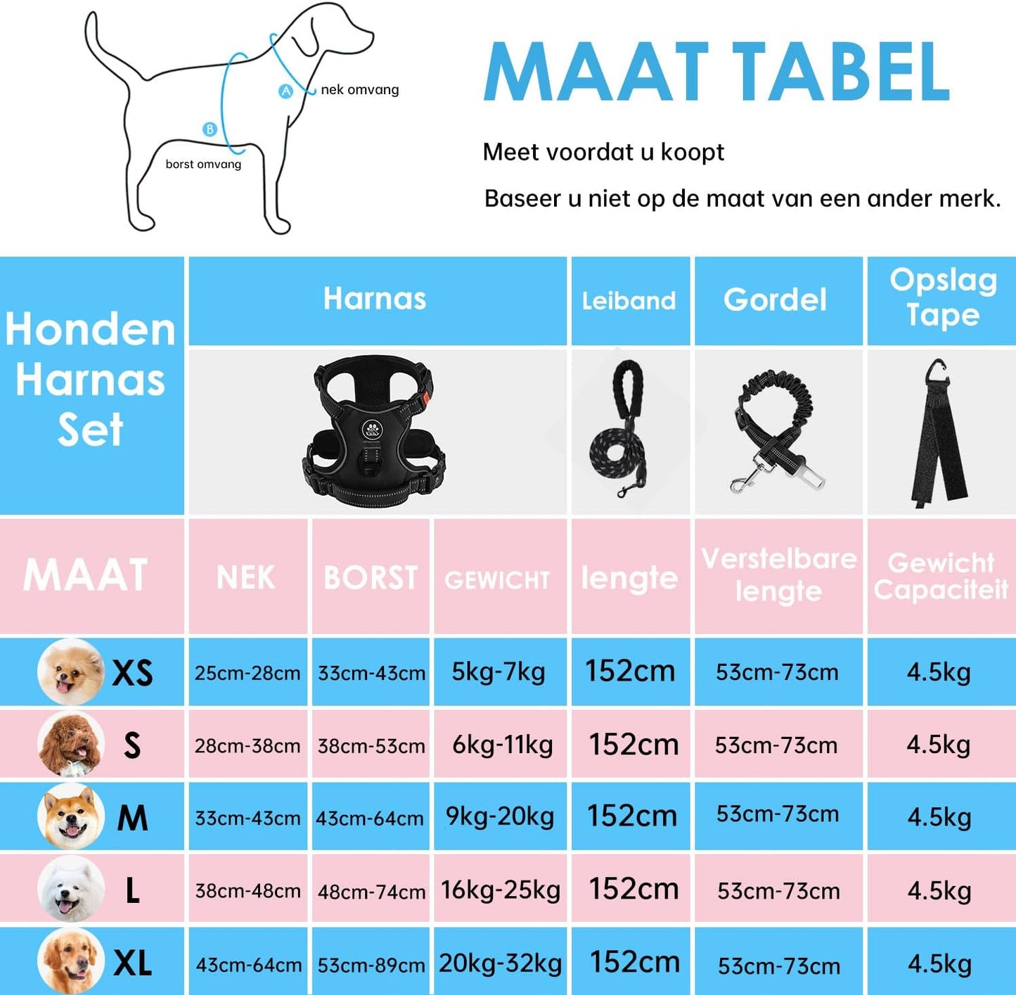 NESTROAD No Pull Dog Harness,Adjustable Oxford Dog Vest Harness with Leash,Reflective No-Choke Pet Harness with Easy Control Soft Handle for Small Dogs(Small,Black)