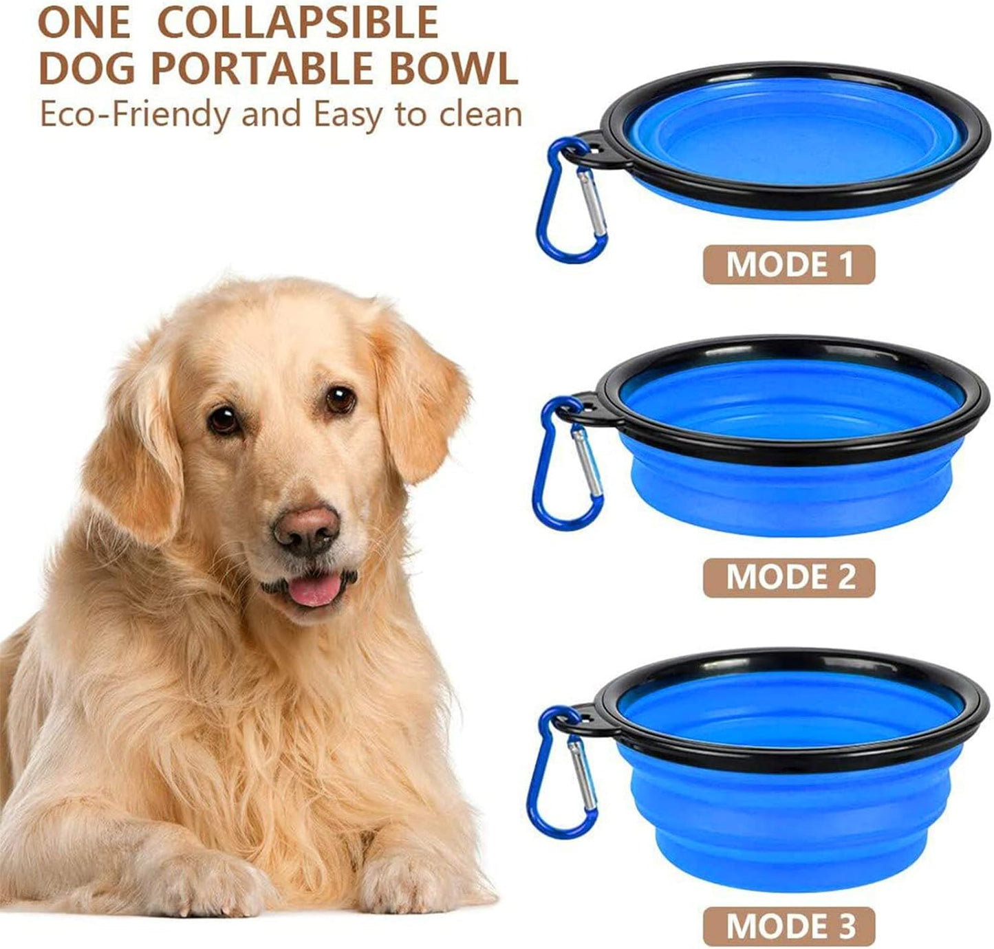 Upgraded Dog Food Storage Container Small, Cat Food Container Airtight, Pet Food Container Dispenser with Pour Spout, Measuring Cup and 4 Seal Buckles for Dogs, Cats, Birds (Blue)