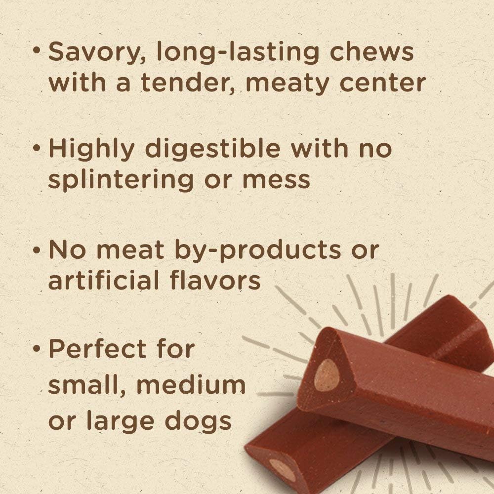 Rachael Ray Nutrish Dog Chews Soup Bones With Real Beef & Barley, 24 Dog Treats