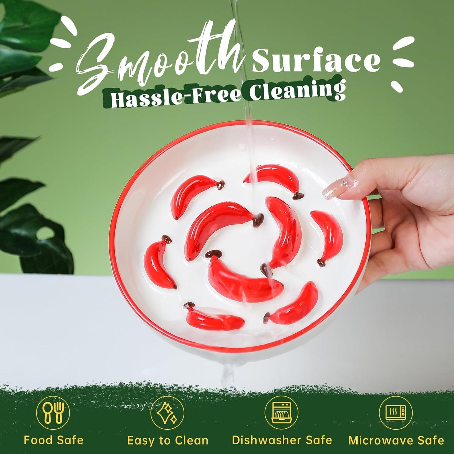 Ceramic Cat Slow Feeder Bowl - Vibrant Cat Feeding Bowl - Cute Maze Food Dish for Slow Eating - Dishwasher Safe - 6.3''W x 1.2''H - 7 OZ - Blue