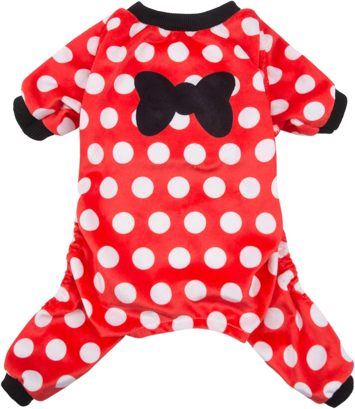 CuteBone Dog Christmas Pajamas Puppy Onesies Small Dogs Soft Pjs Coat Cat Apparel Comfy Pet Clothes Outfit Doggie Bodysuit P65S