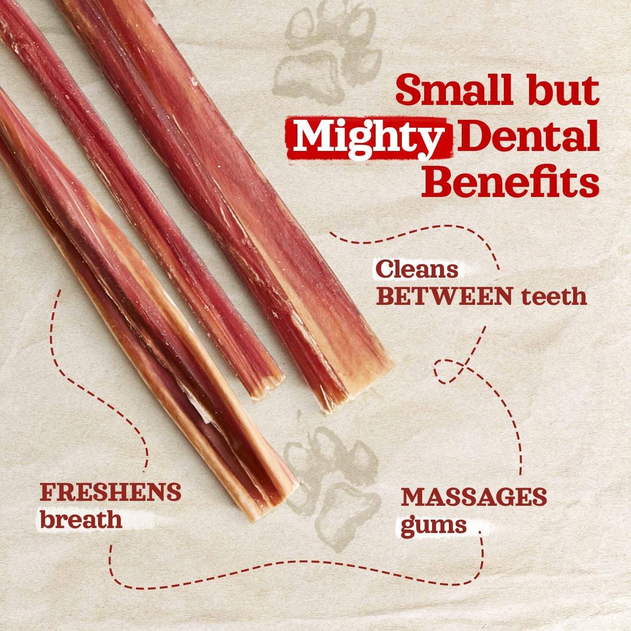 Natural Farm Bully Sticks (6 Inch, 50 Pack), Thin Pixie Pizzle Beef Treats, Grain-Free, High Protein, Best Rawhide Alternative for Small, Puppies or Senior Dogs