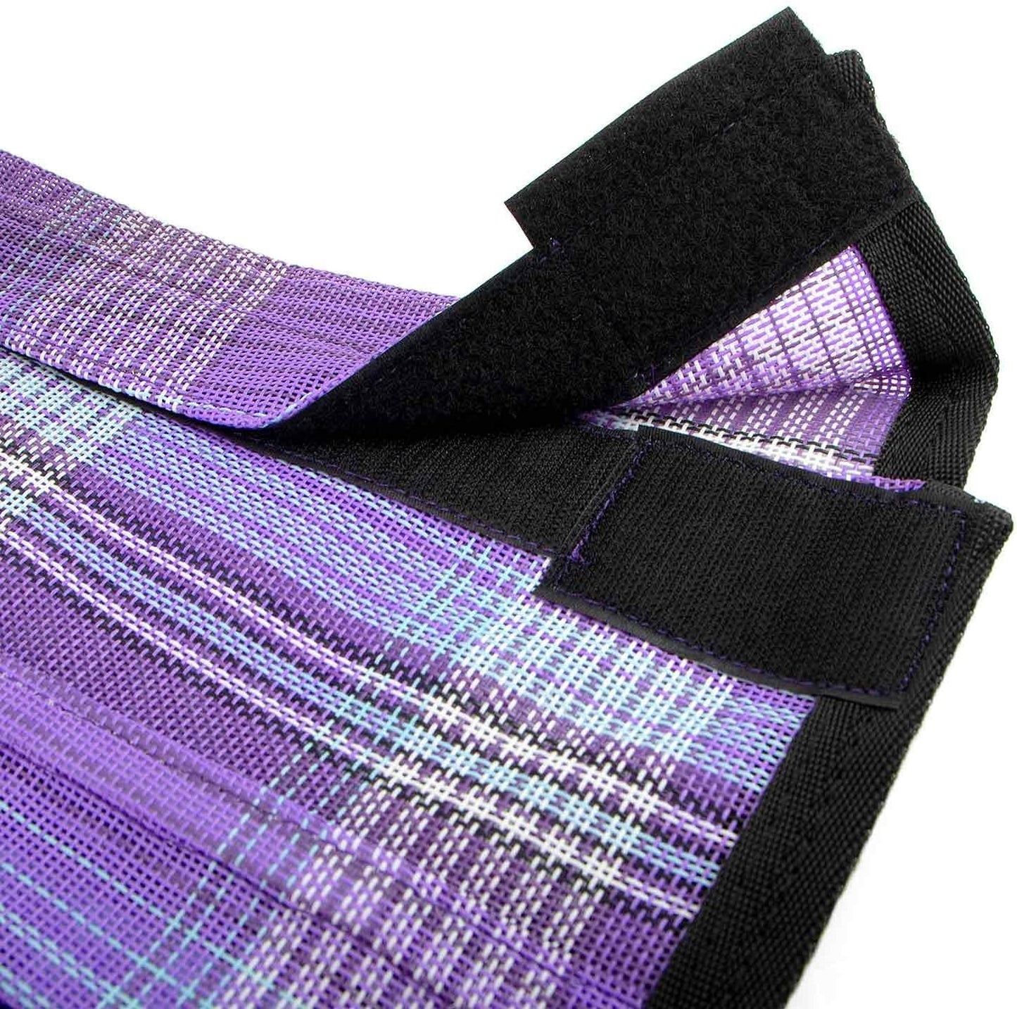 Jeffers Romper Stomper Fly Boots for Horses - Grey, Large – Breathable Mesh Leg Wraps for Insect Protection, Stable Accessories for Summer Turnout, Ride Gear, Horse Hoof & Leg Care - 4 Pack