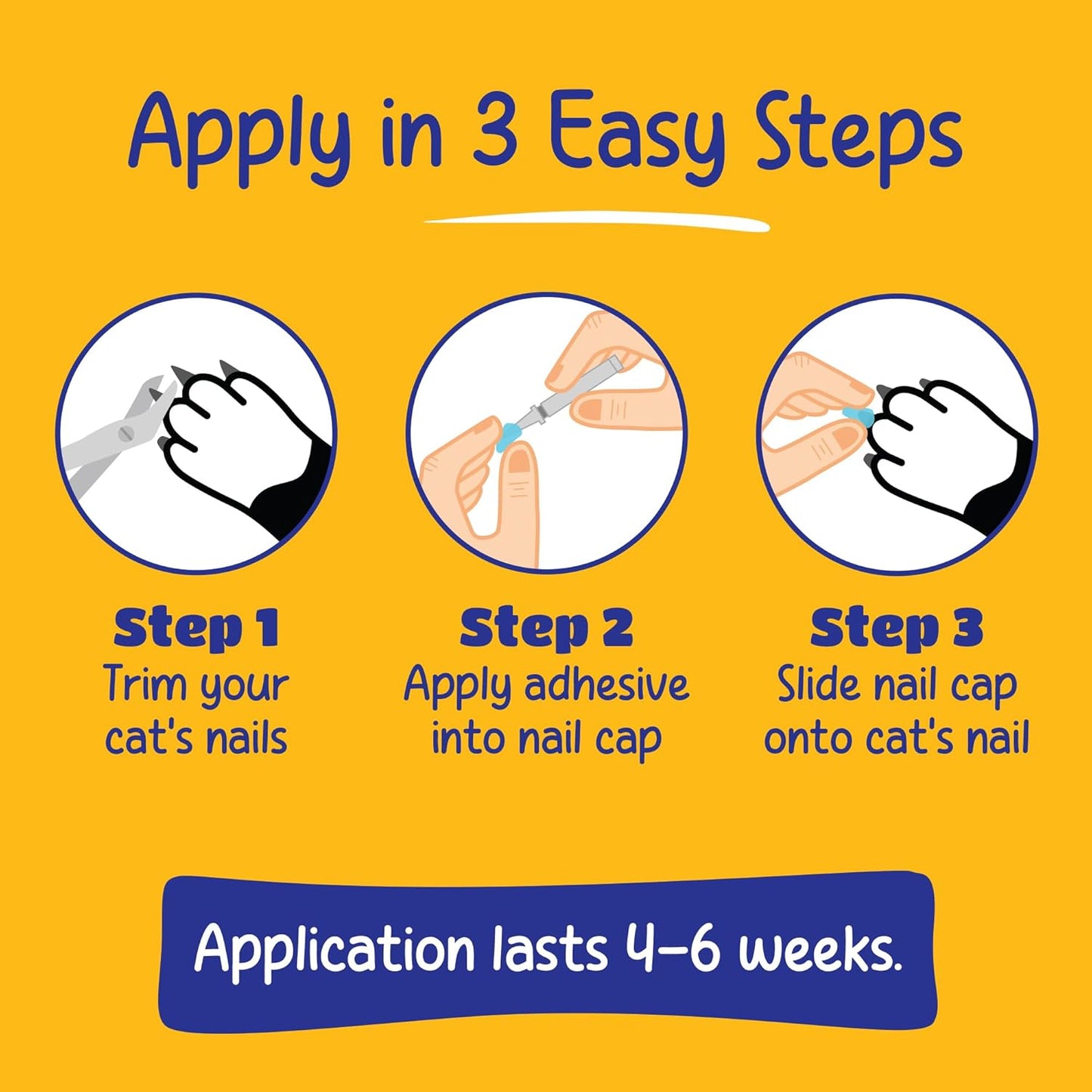 Soft Claws Cat Nail Caps for Small Cats–(40 Caps, Pink Sparkle)-Made in USA-Veterinarian-Developed, Non-Toxic | Protects Furniture & Skin-Easy to Apply, Long-Lasting Anti-Scratch Soft Cat Claw Covers