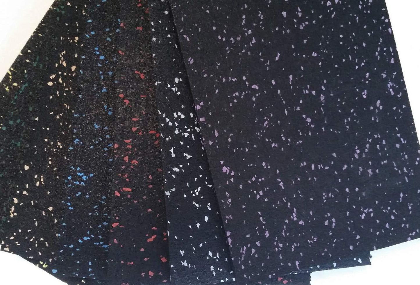 American Floor Mats 1/4in (7mm) Thick 10% Grey 4' x 8' Heavy Duty Rubber Rolls, Protective Exercise Mats, Home Gym Rubber Flooring