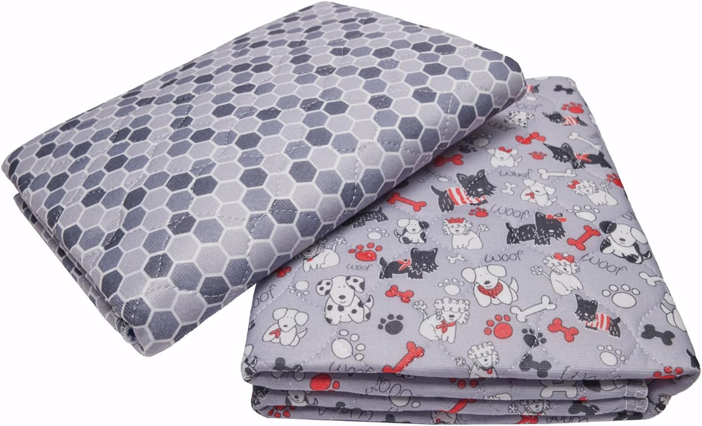 Caldwell's Pet Supply Co. 30x36 Potty Pads, Washable Pee Pads for Dogs, Reusable Pee Pad for Dogs, Puppy Potty Mat, Whelping Rug, Reusable Puppy Mat, Waterproof Rug for Dog, for Medium Dog (Set of 2)