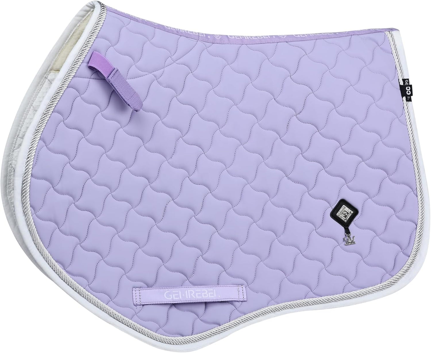 Close Contact Non-Slip Design Horse Riding Pad Moisture-Wicking Shock Absorbing English Saddle Pad for Horses