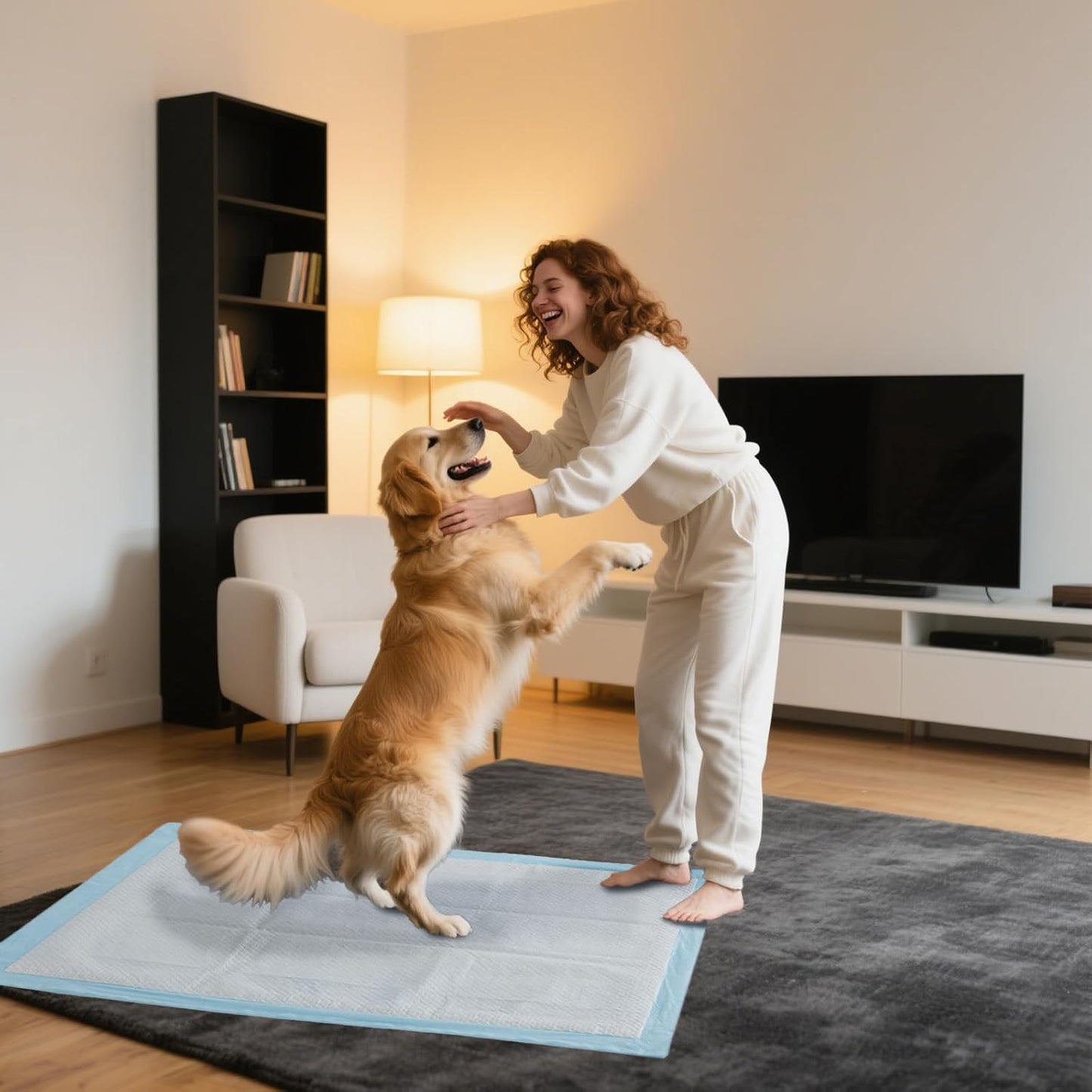 Extra Large Puppy Pads 28"x34",Super Absorbent Disposable Pee Pads for Dogs / Wee Wee Pads / Potty Training Pads, Incontinence Bed Underpads for Adults, 100 Count