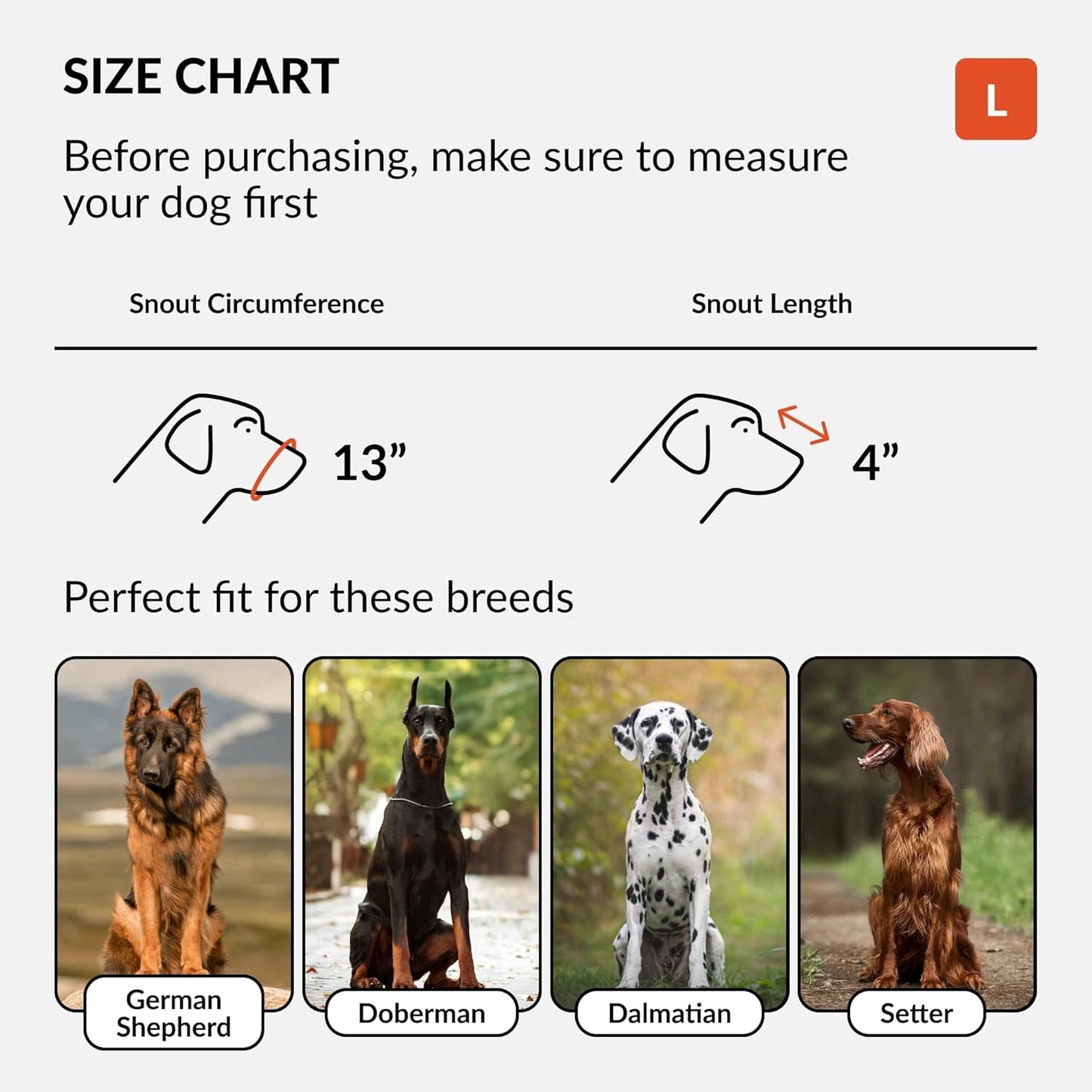 CollarDirect Dog Muzzle German Shepherd Dalmatian Doberman Setter Leather Basket Medium Large Breeds (Pink, Large)