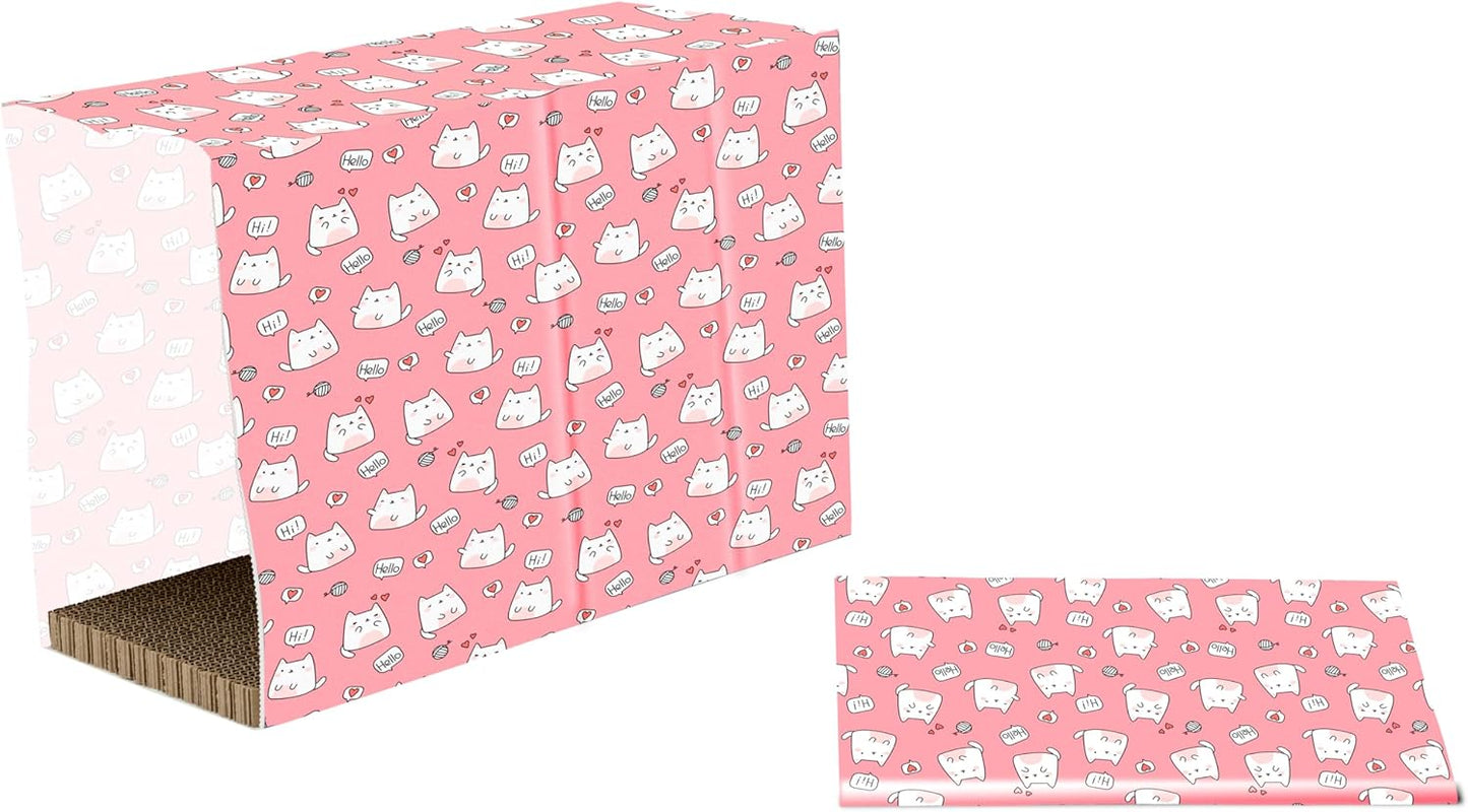 Kitty City Paper Bag Scratchers for Cats, Cat Print Paper Bag 2-Pack