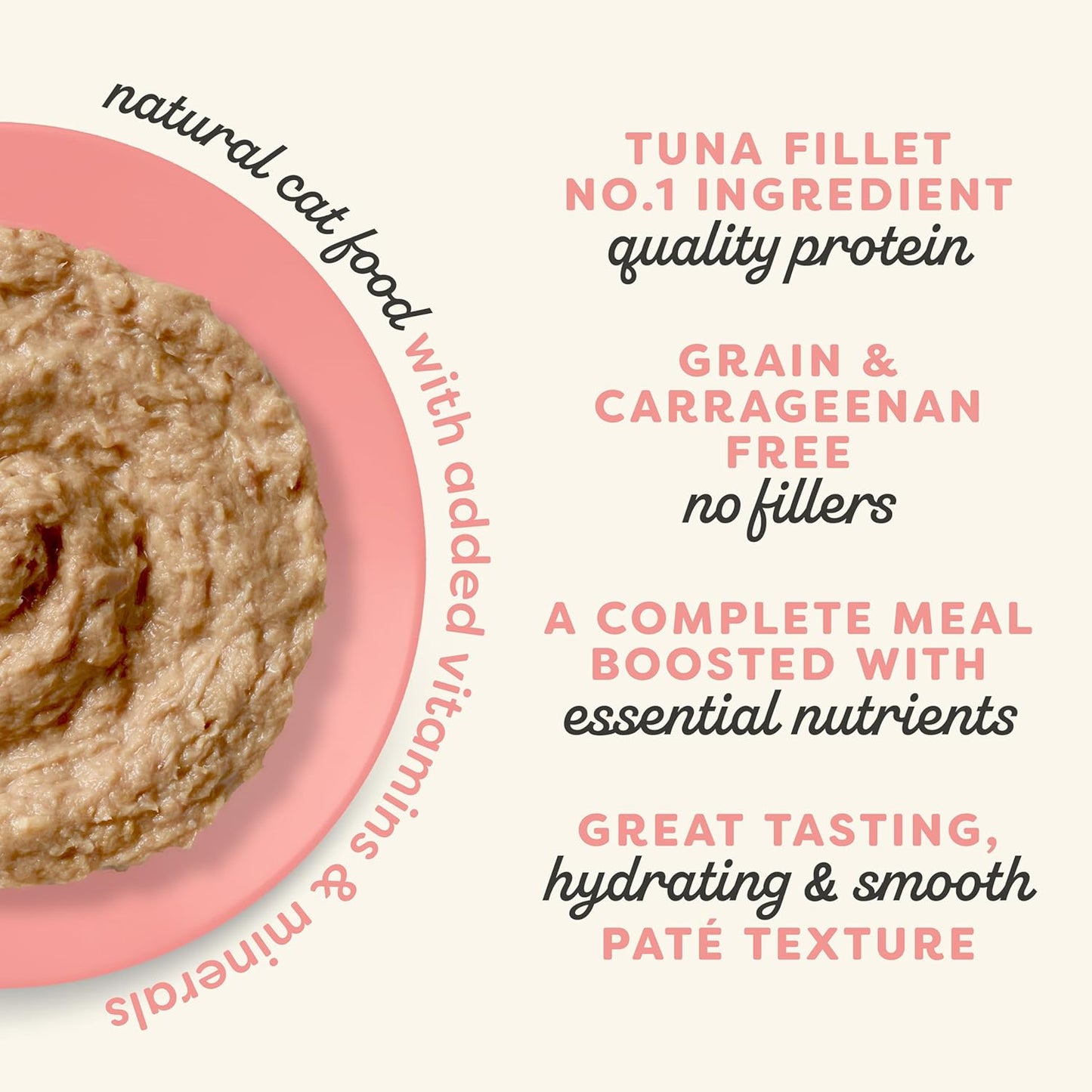 Applaws Vitality Wet Cat Food in Broth, Natural Canned Cat Food, Wet Food for Cats with Added Vitamins and Minerals, Grain and Carrageenan Free, Tuna Fillet & Salmon in Broth (24 Count, 5.5oz Cans)