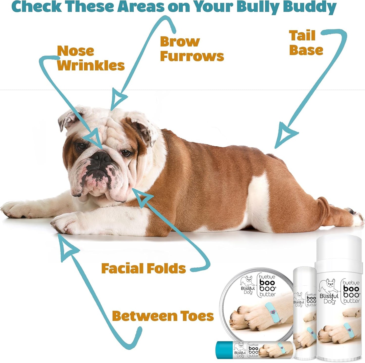 The Blissful Dog Boo Boo Butter, 16oz