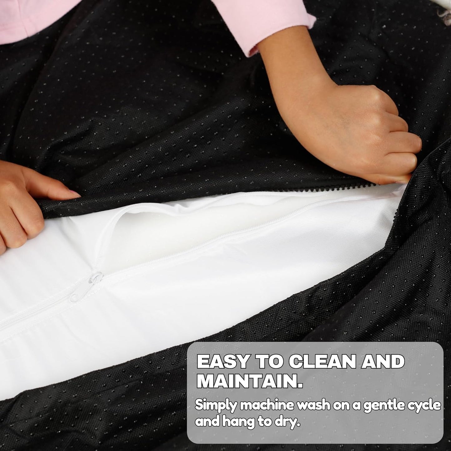 IHAPPYDOG Luxury Faux Fur Orthopedic Dog Bed, Memory Foam Dog Bed for Small, Medium, Large and XL Pets, Fluffy Pet Bed with Waterproof and Washable Cover (Brown, 40"x25")