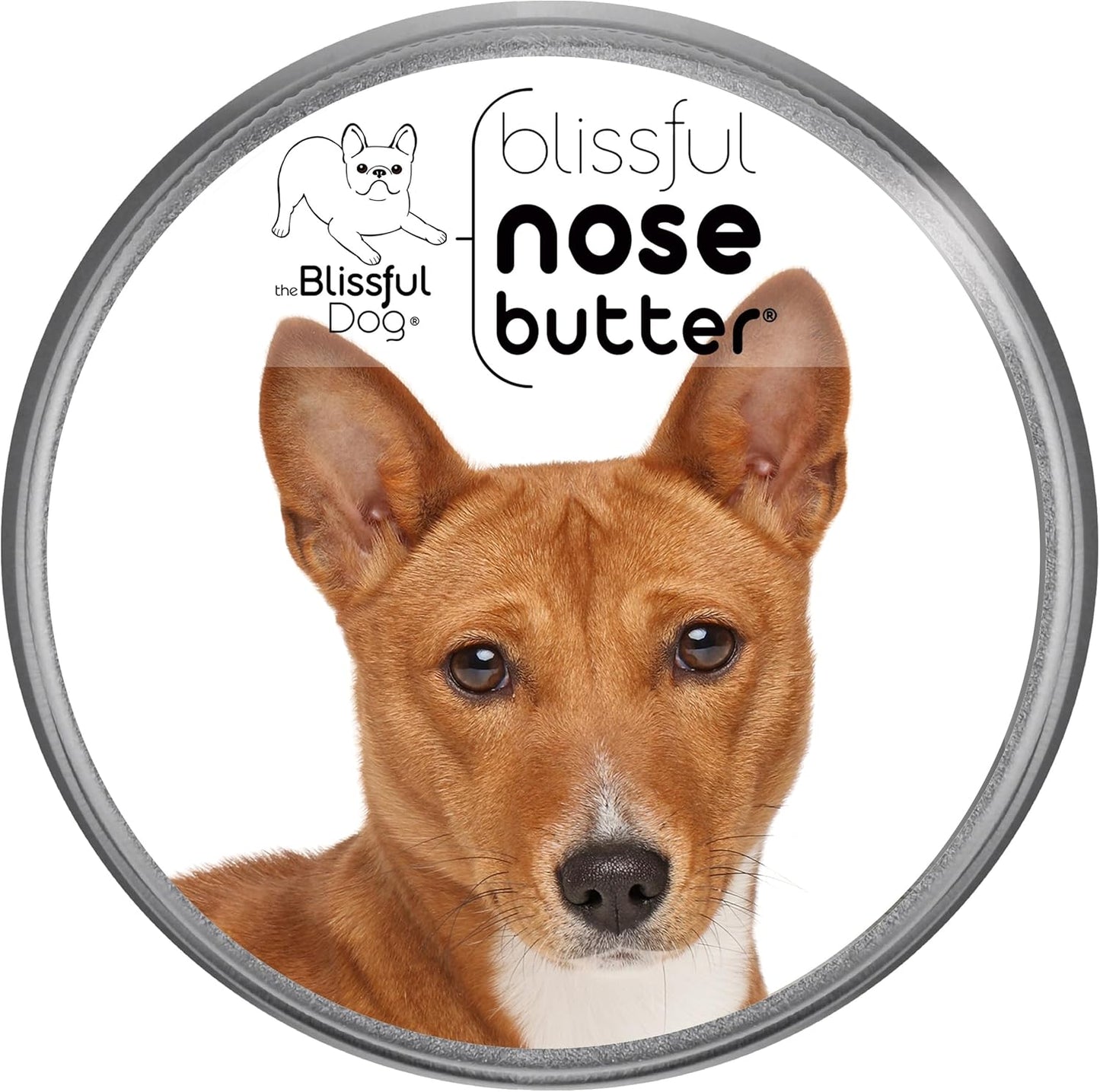 The Blissful Dog Basenji Unscented Nose Butter - Dog Nose Butter, 8 Ounce
