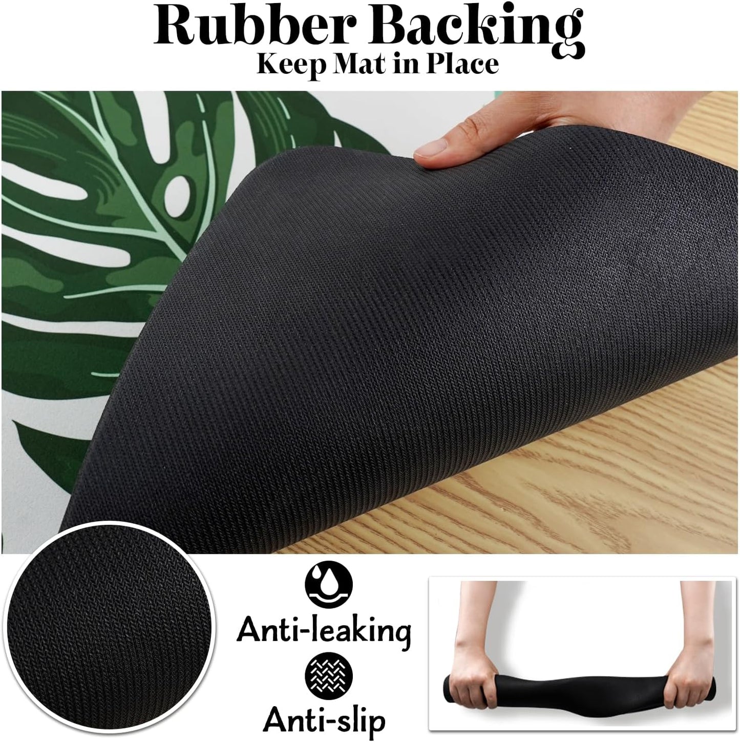 Dog Food Mat for Floors, Absorbent Bowl Mat for Water Dispenser, Quick Dry Cat Food Pet Supplies